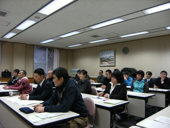 アグリスタート研修７期生　ウォーミングアップ研修を開催しました。