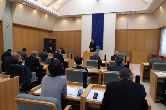 大山町、伯耆町農業員会研修会で上場理事長講演